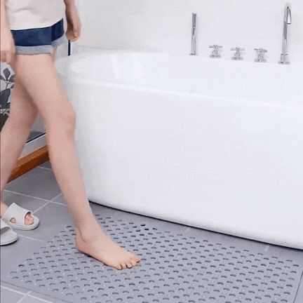 Secure Shower Mat | Non-Slip & Antibacterial